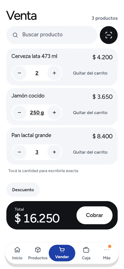 Vender en el celular